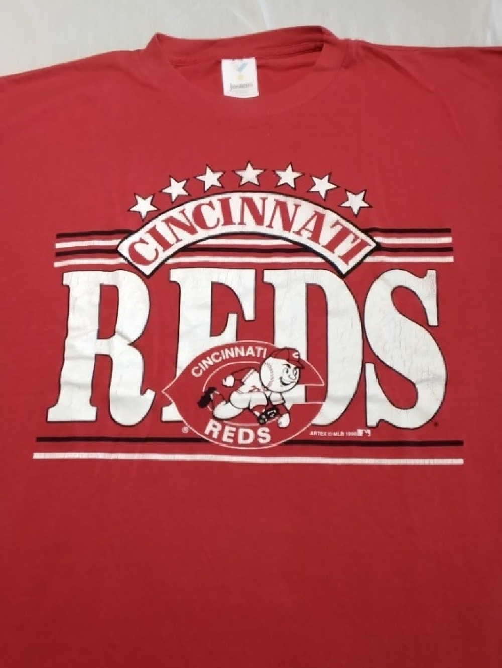 VTG 1990 Cincinnati Reds Single Stitch T-Shirt , XL , $34